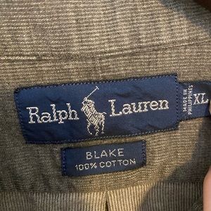 Ralph Lauren corduroy men’s dress shirt